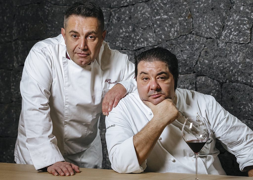 Chef Aflio Visalli e Massimo Mantarro